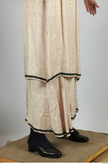 Photos Woman in Historical Dress 61 19th century Historical clothing beige dress lower body skirt 0001.jpg